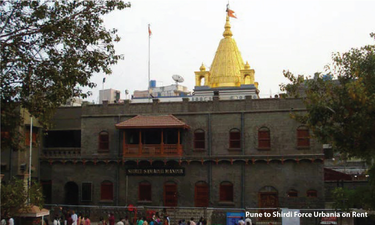 Pune to Shirdi Force Urbania